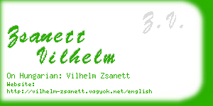 zsanett vilhelm business card